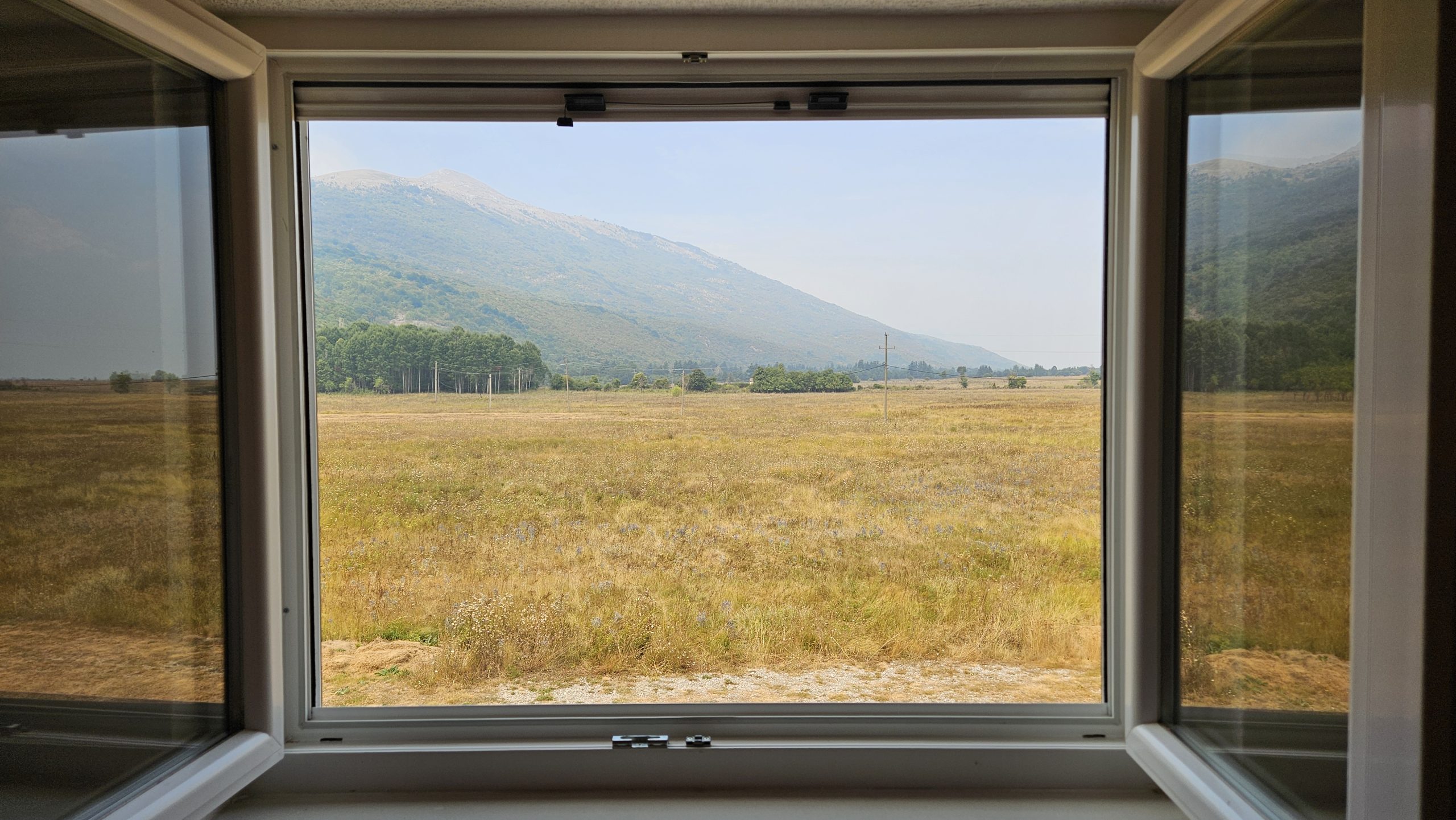 Cottage 14 - Čaprazlije - The West view from the bedroom #1 and #2 - pogled na zapad iz spavaće sobe #1 i #2